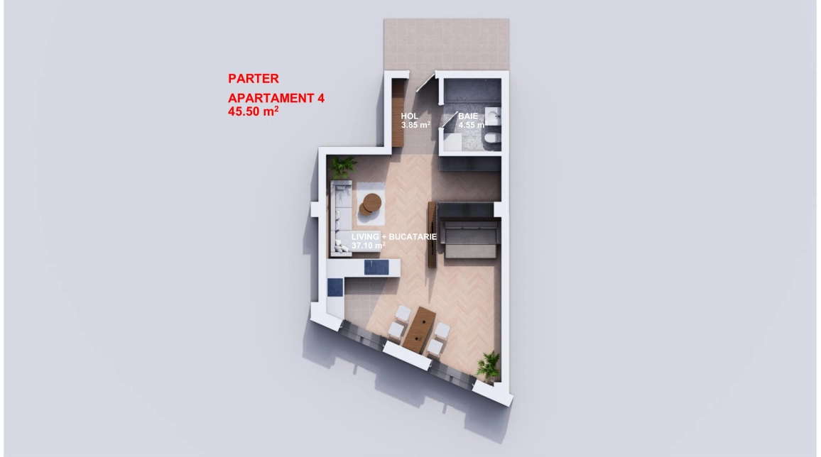 Imagine apartament