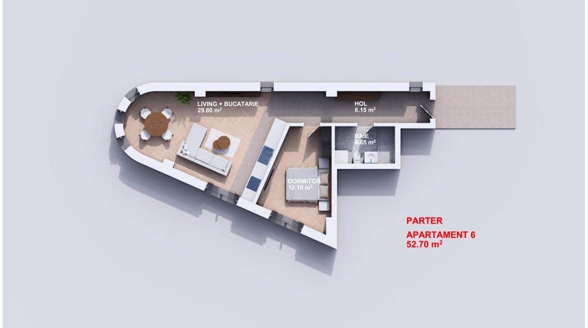 Imagine apartament