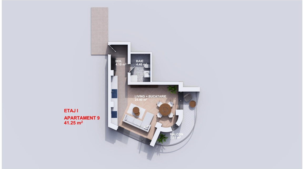 Imagine apartament