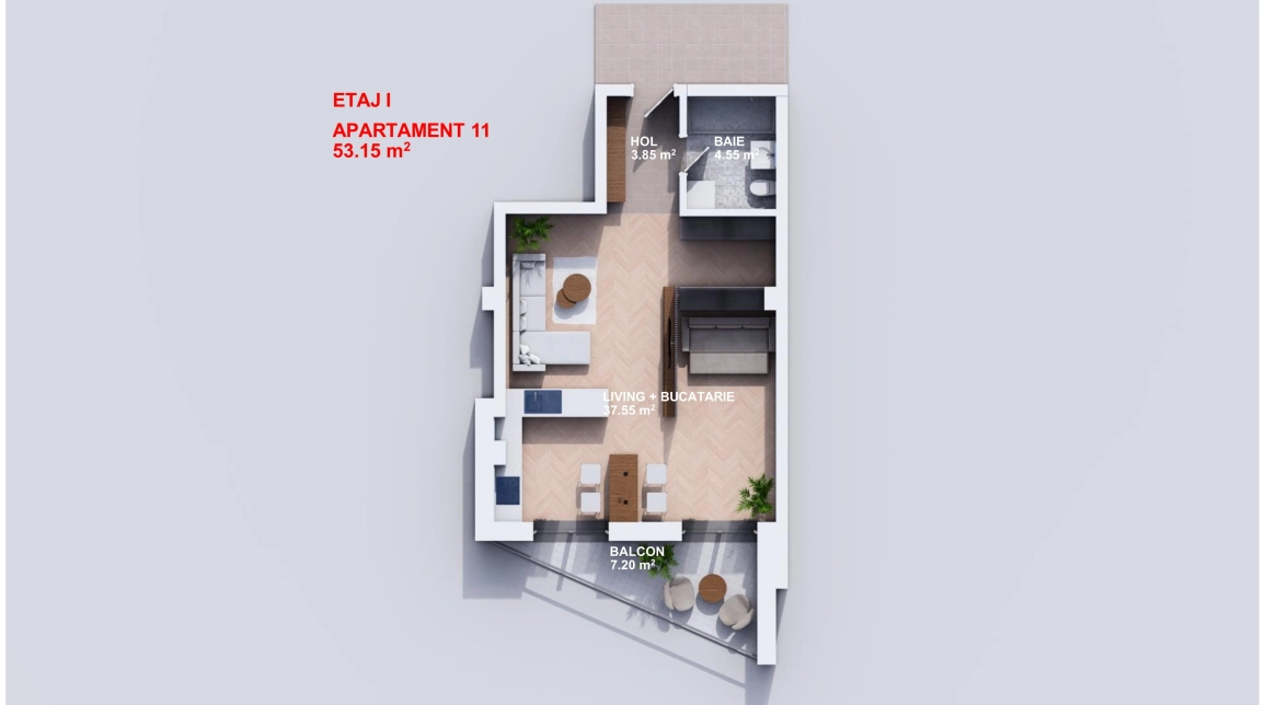 Imagine apartament