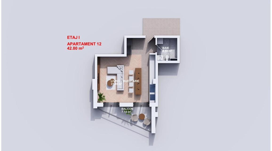 Imagine apartament