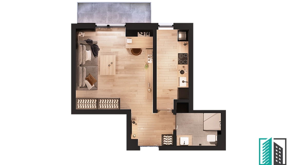 Imagine apartament