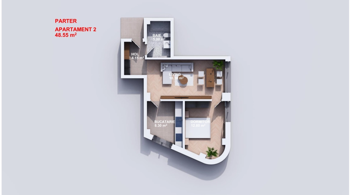 Imagine apartament