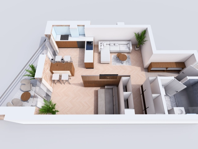 Apartament 2 camere - Visani